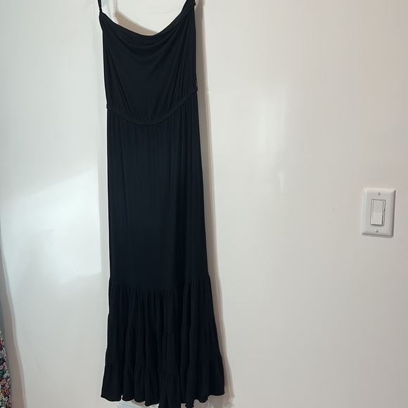 Diane von Fürstenberg swim Modell strapless maxi dress beach black small women’s - Picture 6 of 8